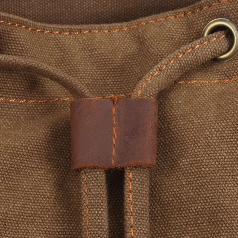 Sac à dos toile vintage