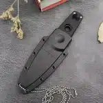 lame de chasse en acier satiné 6
