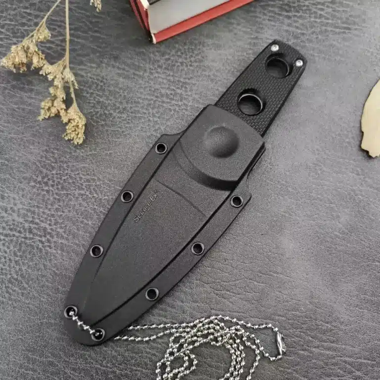 lame de chasse en acier satiné 6