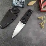 lame de chasse en acier satiné 1