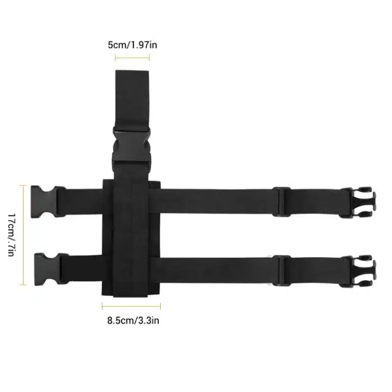 Panneau adaptateur Molle cuisse universel 3