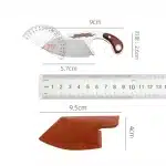 petit couteau à manche courbe 6