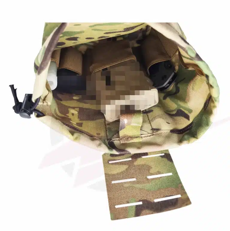Pochette tactique MOLLE repliable pour étuis vides 23