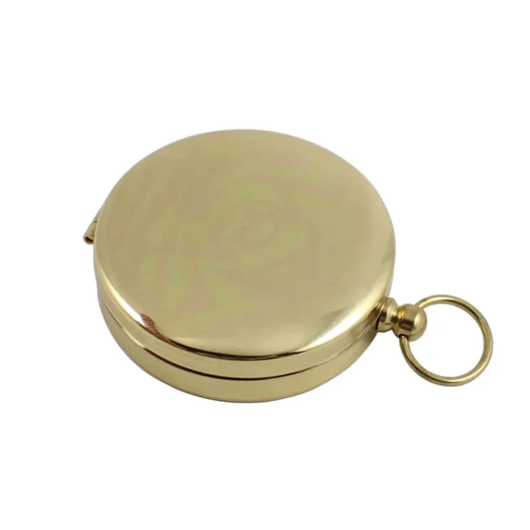 Boussole de randonnée en laiton 6