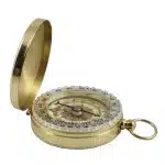Boussole de randonnée en laiton 4