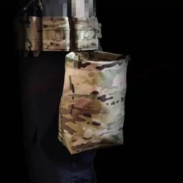 Pochette tactique MOLLE repliable pour étuis vides 20
