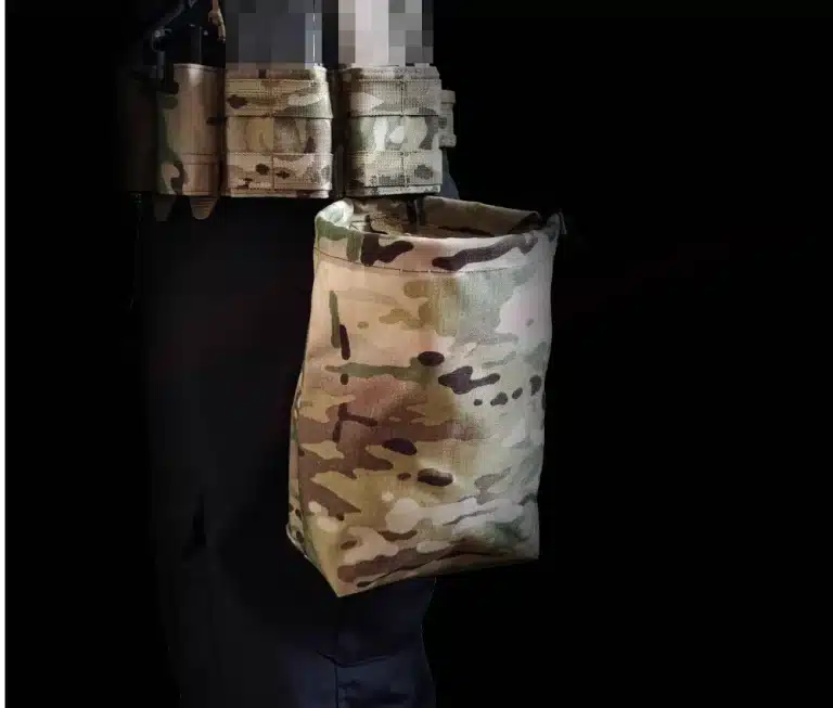 Pochette tactique MOLLE repliable pour étuis vides 20