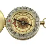 Boussole de randonnée en laiton 5