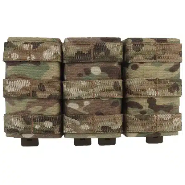 Pochette tactique MOLLE triple chargeur 5.56 mm 1