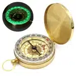 Boussole de randonnée en laiton 1