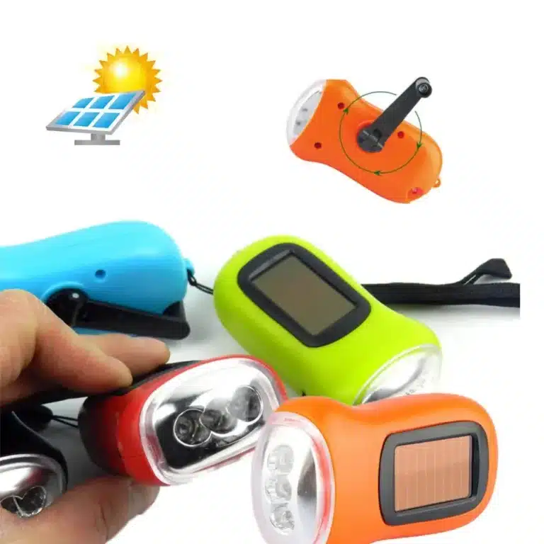 Lampe de poche solaire 4